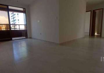 Apartamento com 2 dormitórios à venda, 64 m² por r$ 550.000 - manaíra - joão pessoa/pb