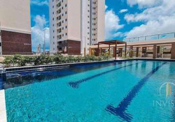 Apartamento com 3 dormitórios à venda, 78 m² por r$ 508.200,00 - jardim cidade universitária - joão pessoa/pb