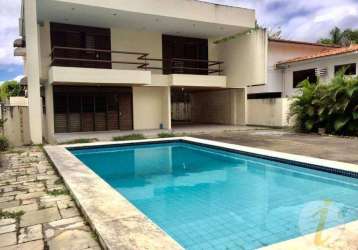 Casa com 7 dormitórios para alugar, 513 m² por r$ 7.000,00/mês - dos estados  - joão pessoa/pb