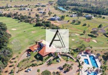 Terreno localizado em um condomínio de altíssimo padrão de campo grande o terras do golfe.