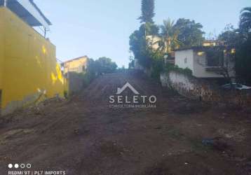 Terreno à venda, 622 m² por r$ 300.000,00 - mata paca - niterói/rj