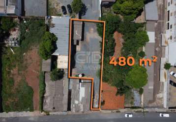 Terreno com aproximadamente 672m² no bairro quilombo