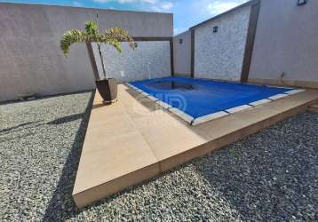 Casa com 2 quartos e piscina no bairro osmar cabral