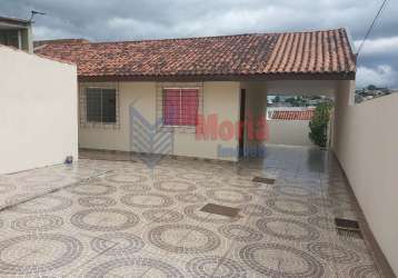 Casa com 3 quartos à venda na rua raul pompéia, 154, guarani, colombo, 55 m2 por r$ 350.000