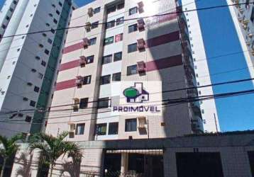 Apartamento com 3 dormitórios para alugar, 74 m² por r$ 2.450,00/mês - madalena - recife/pe