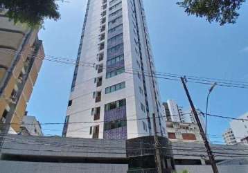 Flat com 1 dormitório para alugar, 30 m² por r$ 2.600,00/mês - boa viagem - recife/pe