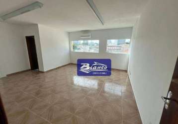 Sala para alugar, 30 m² por r$ 1.600,00/mês - vila galvão - guarulhos/sp