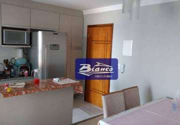 Apartamento com 2 dormitórios, 57 m² - venda por r$ 330.000,00 ou aluguel por r$ 1.980,00/mês - parque continental i - guarulhos/sp