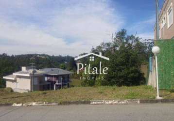 Terreno à venda, 250 m² por r$ 349.800,00 - quintas do ingaí - santana de parnaíba/sp