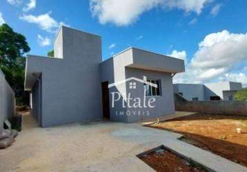 Casa com 3 dormitórios à venda, 84 m² por r$ 370.000,00 - chácara remanso (caucaia do alto) - cotia/sp