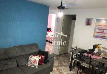 Apartamento com 2 dormitórios à venda, 54 m² por r$ 70.000 - jardim gioia - itapevi/sp