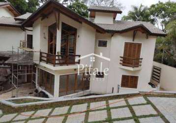 Casa com 4 dormitórios, 286 m² - venda por r$ 1.569.000,00 ou aluguel por r$ 9.390,00/mês - paisagem renoir - cotia/sp