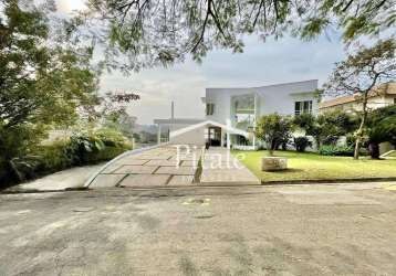 Casa com 4 dormitórios à venda, 488 m² por r$ 5.200.000,00 - palos verdes - cotia/sp