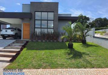 Casa com 3 dormitórios à venda, 200 m² por r$ 1.300.000,00 - condomínio residencial shamballa iii - atibaia/sp