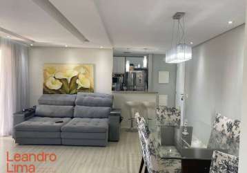 Apartamento com 2 dormitórios à venda, 86 m² por r$ 750.000,00 - centro - guarulhos/sp