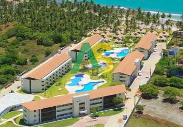 Carneiros beach resorts, apartamento de 02 quartos a venda, lazer, beira mar, alto padrão