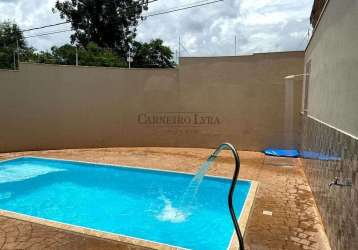 Casa com 2 dormitórios à venda, 69 m² por r$ 350.000,00 - jardim cila de lúcio bauab - jaú/sp