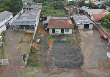 Terreno à venda, 1580 m² por r$ 1.350.000,00 - boqueirão - guarapuava/pr