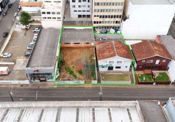 Terreno à venda, 1102 m² por r$ 7.300.000,00 - centro - guarapuava/pr