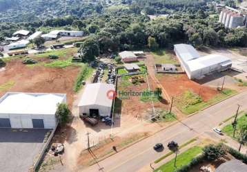 Terreno à venda, 1600 m² por r$ 600.000 - boqueirão - guarapuava/pr