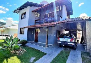 Casa com 3 dormitórios à venda, 200 m² por r$ 999.000,00 - pedra branca - palhoça/sc