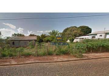 Terreno à venda, 1215 m² por r$ 589.000,00 - centro - tibagi/pr