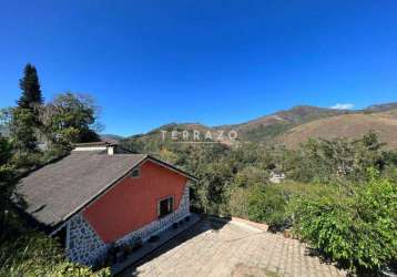 Casa à venda, 4 quartos, 3 vagas, pessegueiros - teresópolis/rj