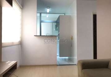 Apartamento à venda no condomínio parque paladium com 47m² | 2 dormitórios e 1 vaga de garagem.