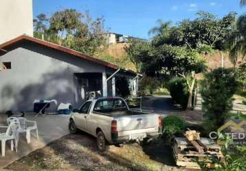 Casa com 4 dormitórios para alugar, 815 m² por r$ 5.200,00/mês - chácaras santa martha - várzea paulista/sp