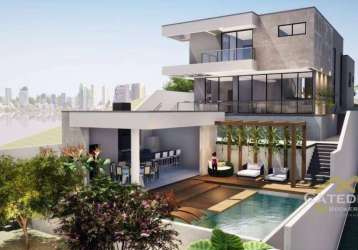 Casa com 3 dormitórios à venda, 358 m² por r$ 3.400.000,00 - loteamento residencial e comercial horto florestal - jundiaí/sp