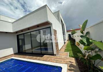 Casa em condomínio à venda, 4 quartos, 4 suítes, 4 vagas, granja marileusa - uberlândia/mg