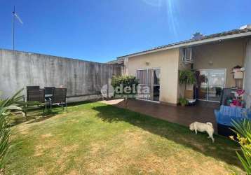 Casa em condomínio à venda, 2 quartos, 2 vagas, pacaembu - uberlândia/mg