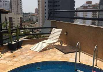 Cobertura  disponível para venda no bairro martins em uberlândia-mg