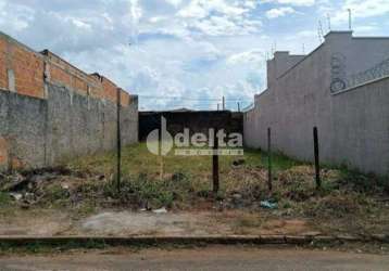 Terreno disponível para venda no bairro jardim patrícia em uberlândia-mg