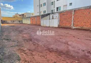 Terreno disponível para venda e locação no bairro bom jesus em uberlândia-mg