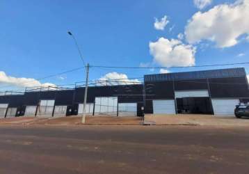 Galpão comercial disponível para locação no bairro shopping park em uberlândia-mg