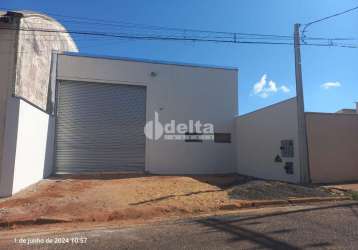 Galpão comercial disponível para locação no bairro custódio pereira em uberlândia-mg