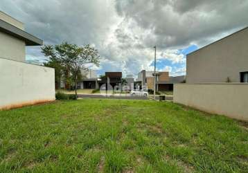 Terreno em condomínio à venda, jardim sul - uberlândia/mg