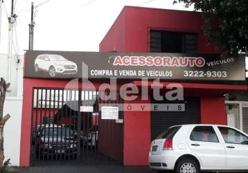 Casa comercial disponível para venda no bairro nossa senhora aparecida em uberlândia-mg