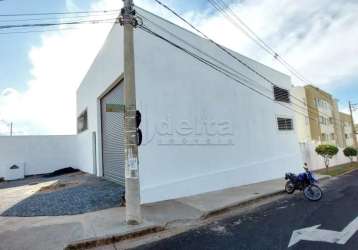 Galpão disponível para locação no bairro shopping park em uberlândia-mg