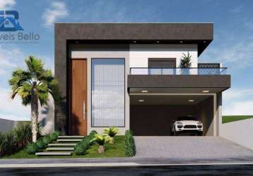 Casa à venda, 187 m² por r$ 1.299.000,00 - ecologie residencial itatiba - itatiba/sp