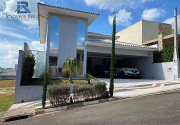 Casa com 3 dormitórios à venda, 266 m² por r$ 1.383.000 - loteamento residencial dolce vita - itatiba/sp