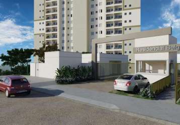 Apartamento para venda com 44 m² e 2 quartos em jardim marambá, bauru - sp