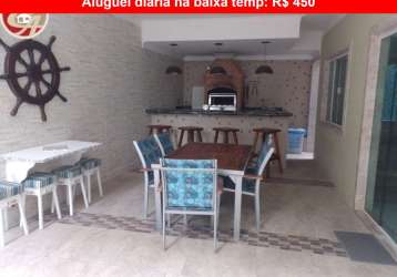 Casa com 3 quartos para alugar na centro cf, centro, cabo frio, 1 m2 por r$ 450 por dia