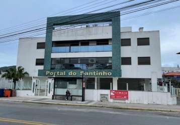 Lindo apartamento com escritura pública com vista mar, na praia do santinho.