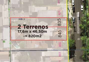 Terreno-lote residencial para venda  no bairro higienópolis em porto alegre