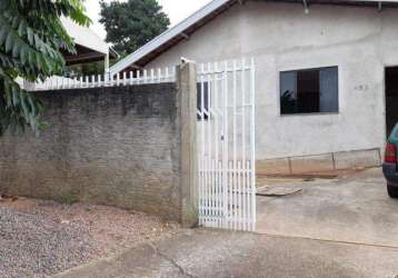 Casa com 2 dormitórios no bairro iguaçu araucária