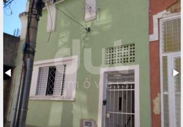 Casa com 2 quartos à venda na rua regente feijó, 172, centro, campinas, 71 m2 por r$ 450.000