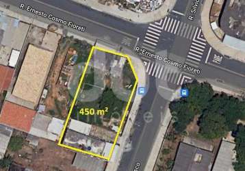 Terreno comercial à venda na rua ernesto cosmo fioretti, 225, jardim são judas tadeu, campinas por r$ 318.000