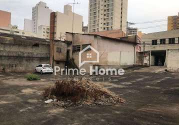 Terreno comercial para alugar na rua luzitana, 1590, centro, campinas, 98 m2 por r$ 5.500